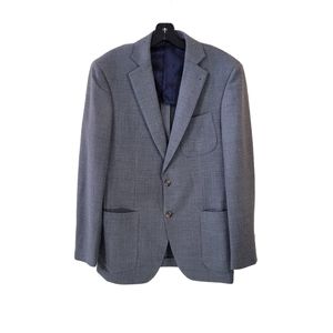 ALTON LANE Light Grey Richmond 3D Knit Blazer Size 40R